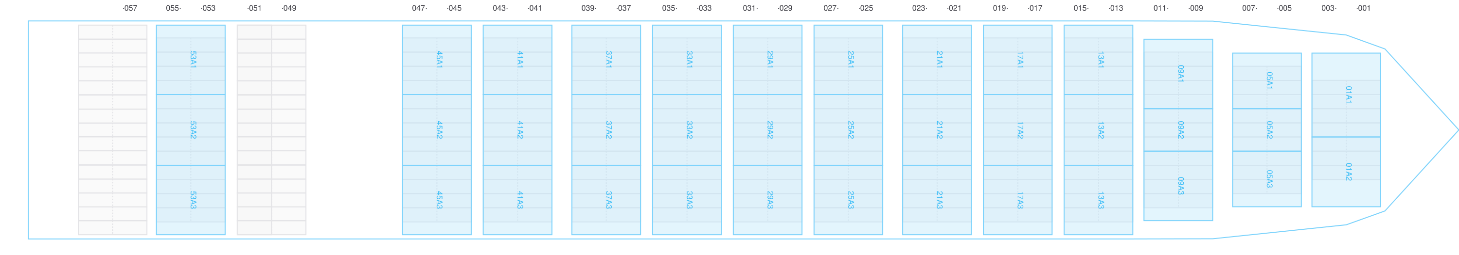 Deck view of X PRESS ODYSSEY