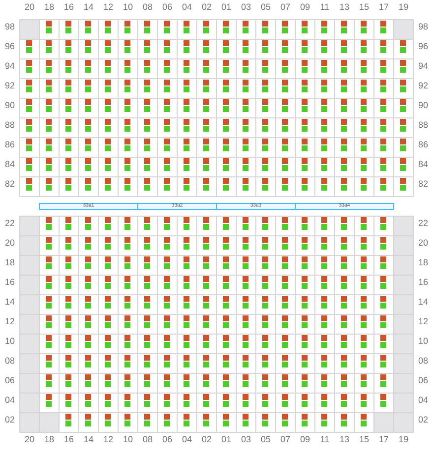 Bay 035 view and slots of EVER TOP