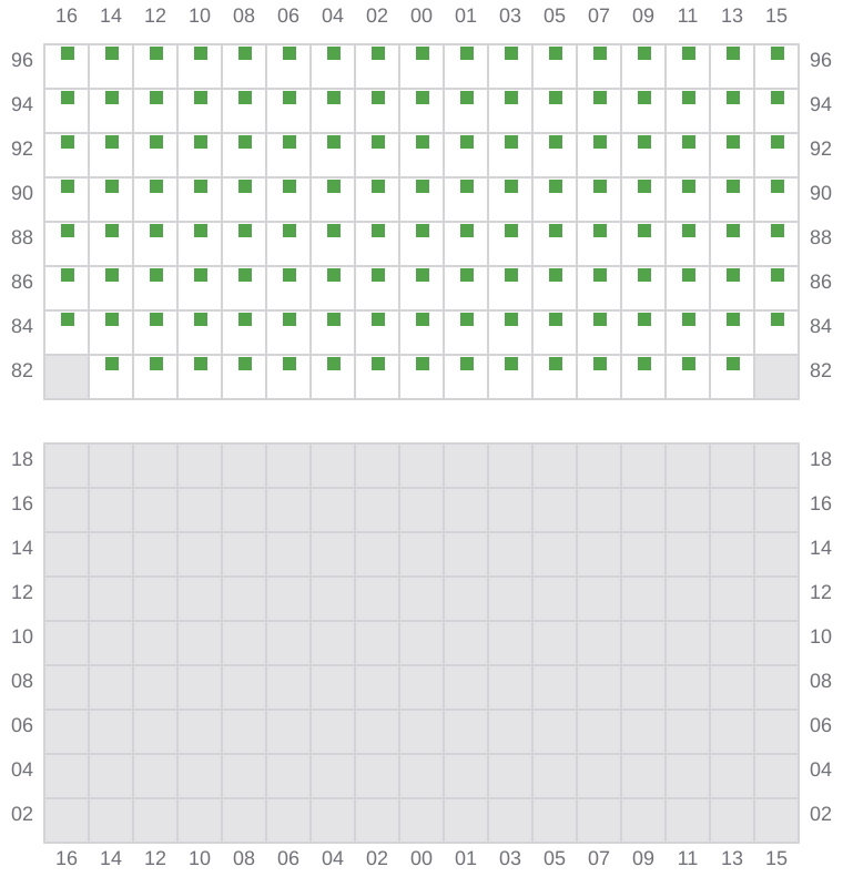 Bay 077 view and slots of BREMEN