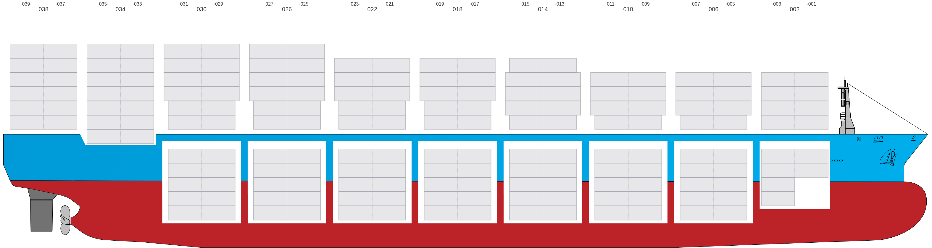 Side view of G. CROWN