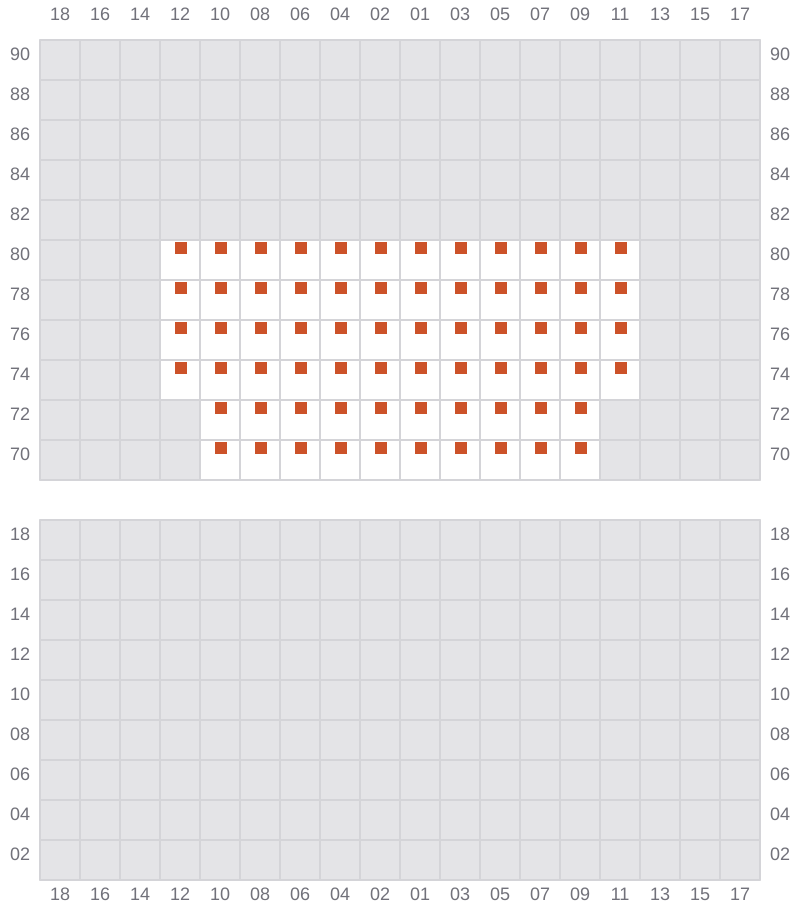 Bay 001 view and slots of EVER LEGACY