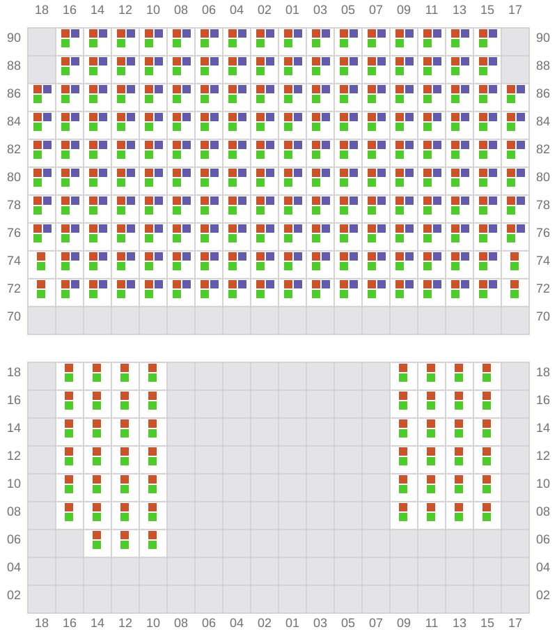 Bay 059 view and slots of EVER LEGACY