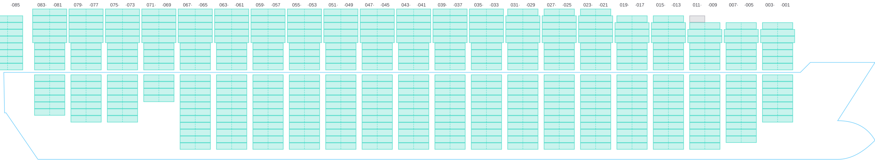 Side view of ANTWERPEN EXPRESS
