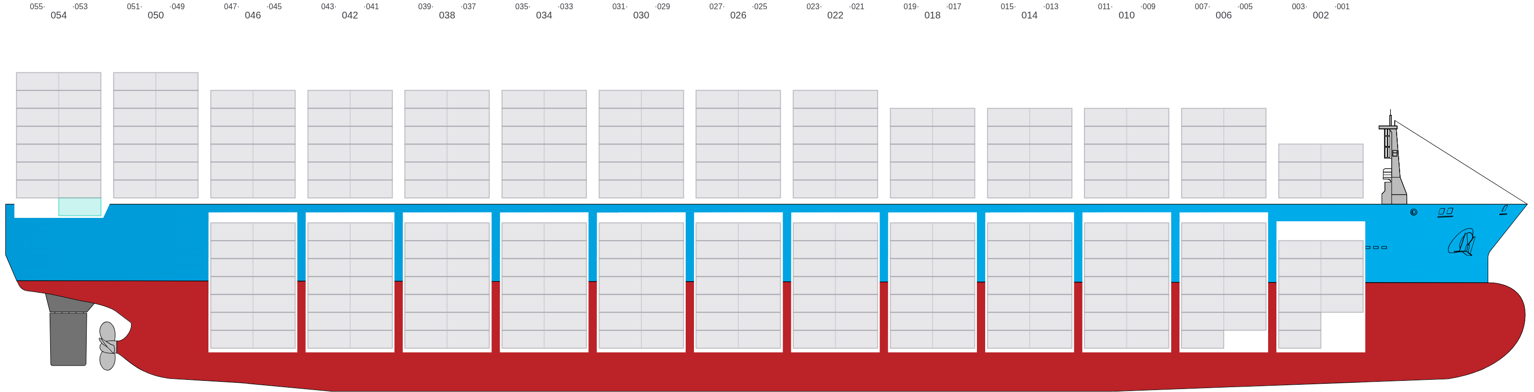 Side view of MSC GLORY R