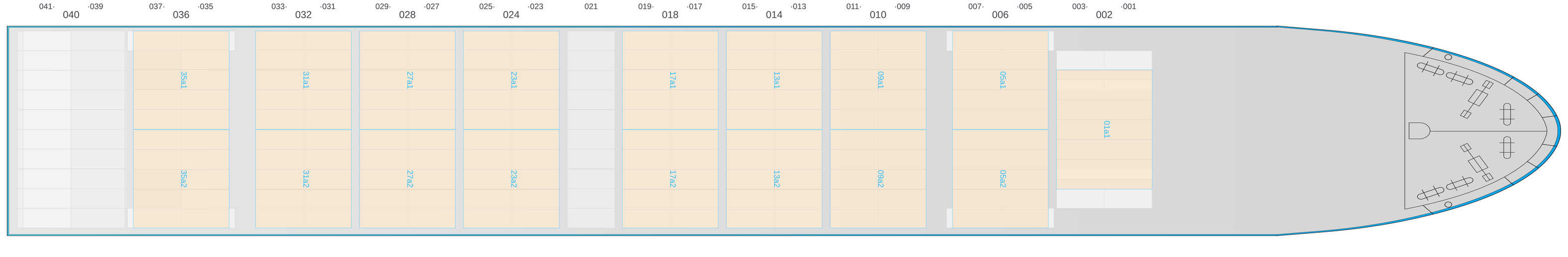 Deck view of VLADIVOSTOK
