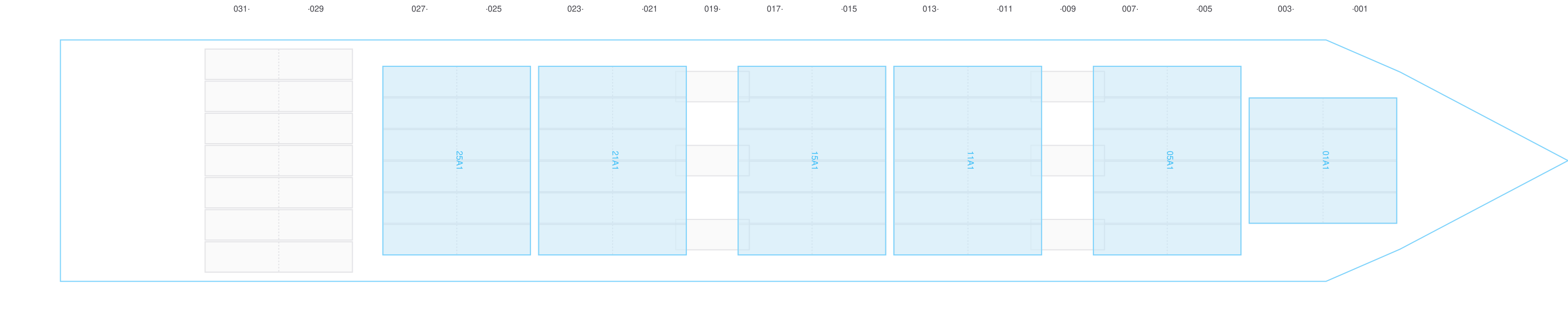 Deck view of A SUKAI