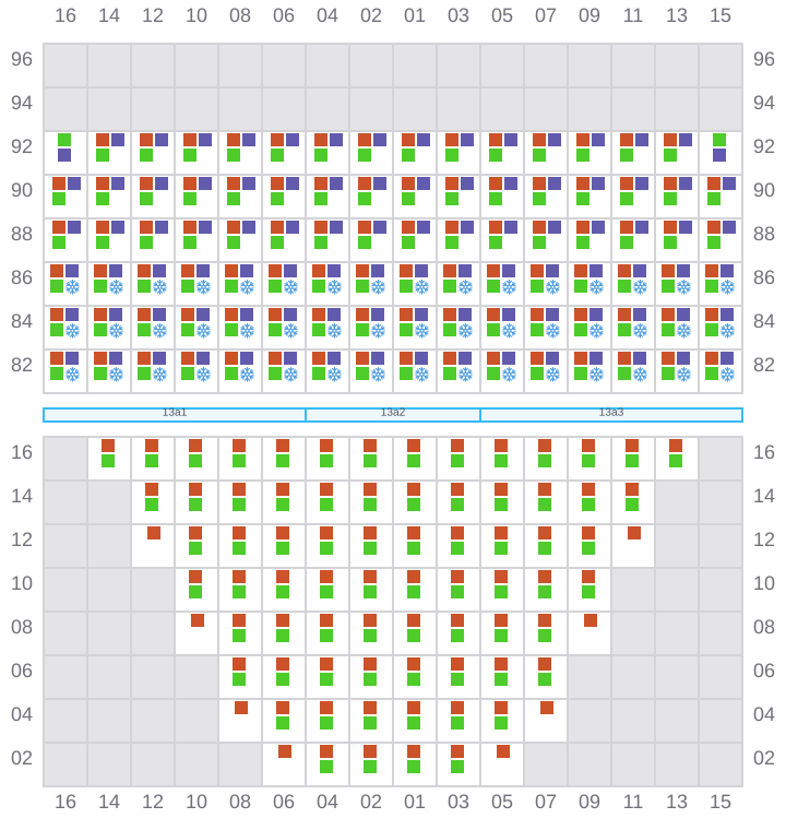 Bay 015 view and slots of ESL NHAVA SHEVA