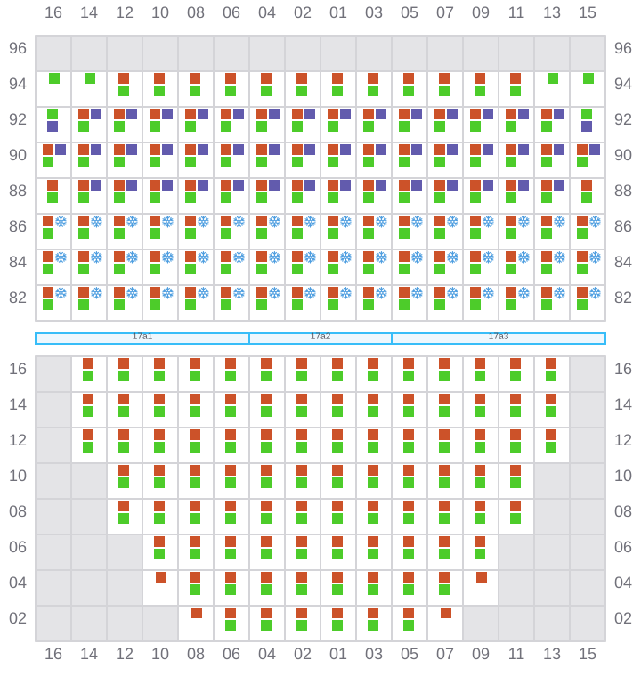 Bay 019 view and slots of ESL NHAVA SHEVA