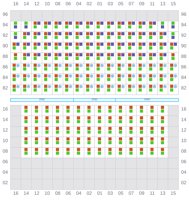 Bay 027 view and slots of ESL NHAVA SHEVA