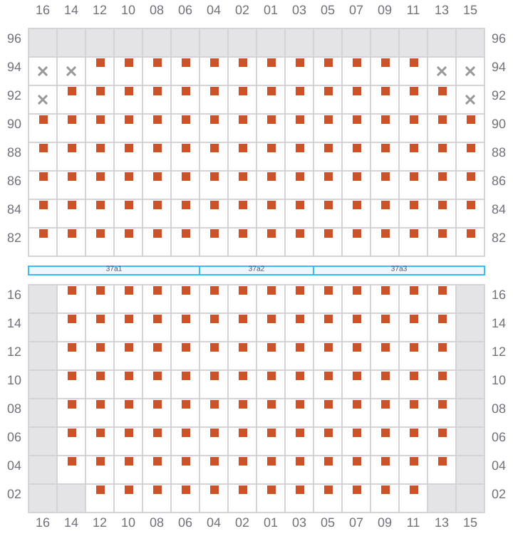 Bay 037 view and slots of ESL NHAVA SHEVA