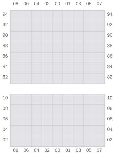 Bay 019 view and slots of CLAIRE A