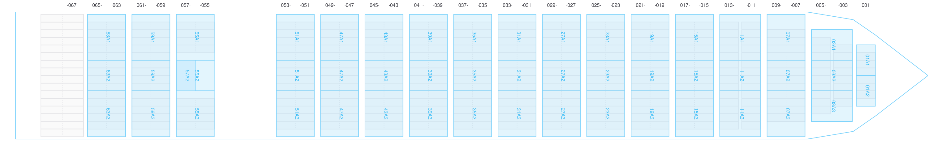 Deck view of SUAPE EXPRESS