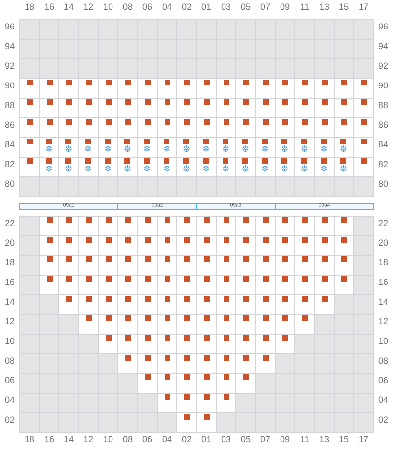Bay 011 view and slots of APL DUBLIN