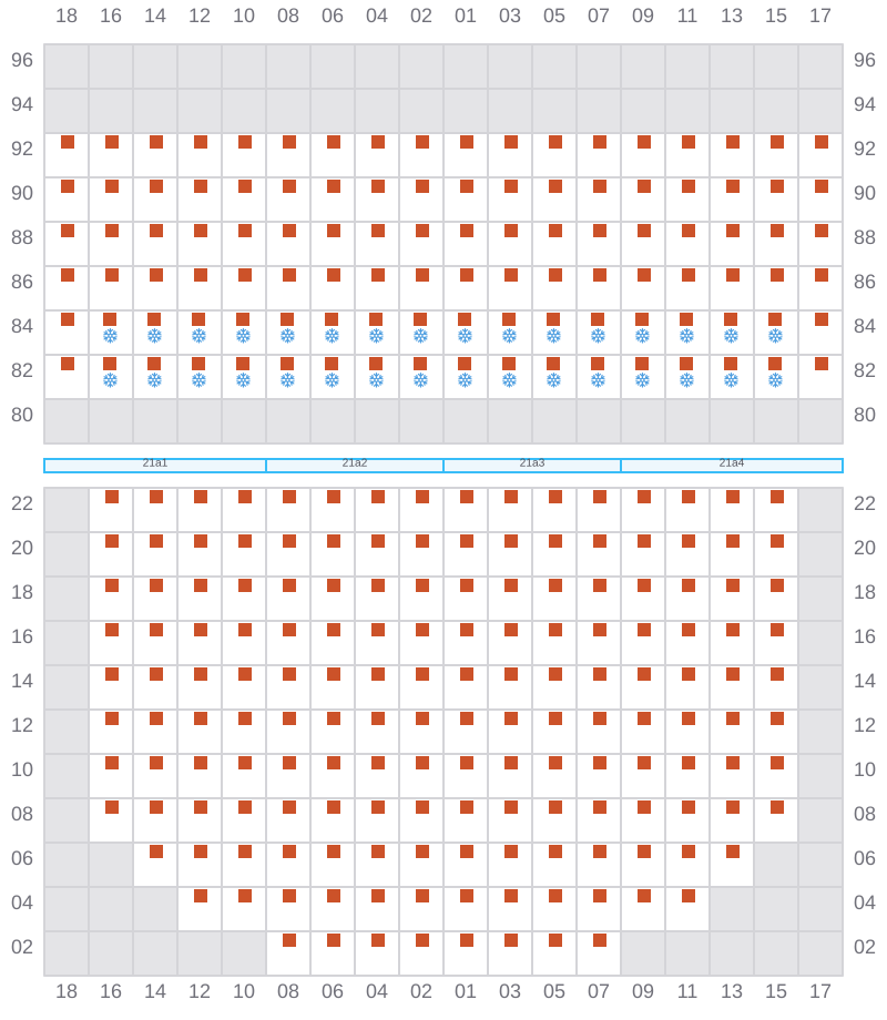 Bay 023 view and slots of APL DUBLIN