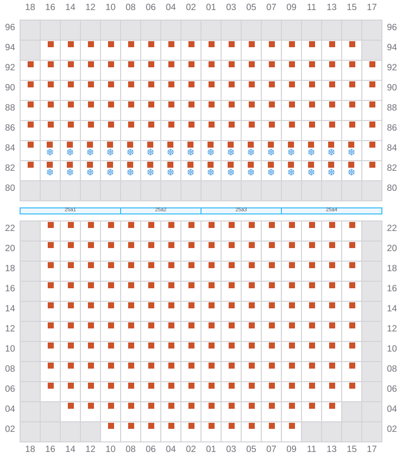 Bay 027 view and slots of APL DUBLIN
