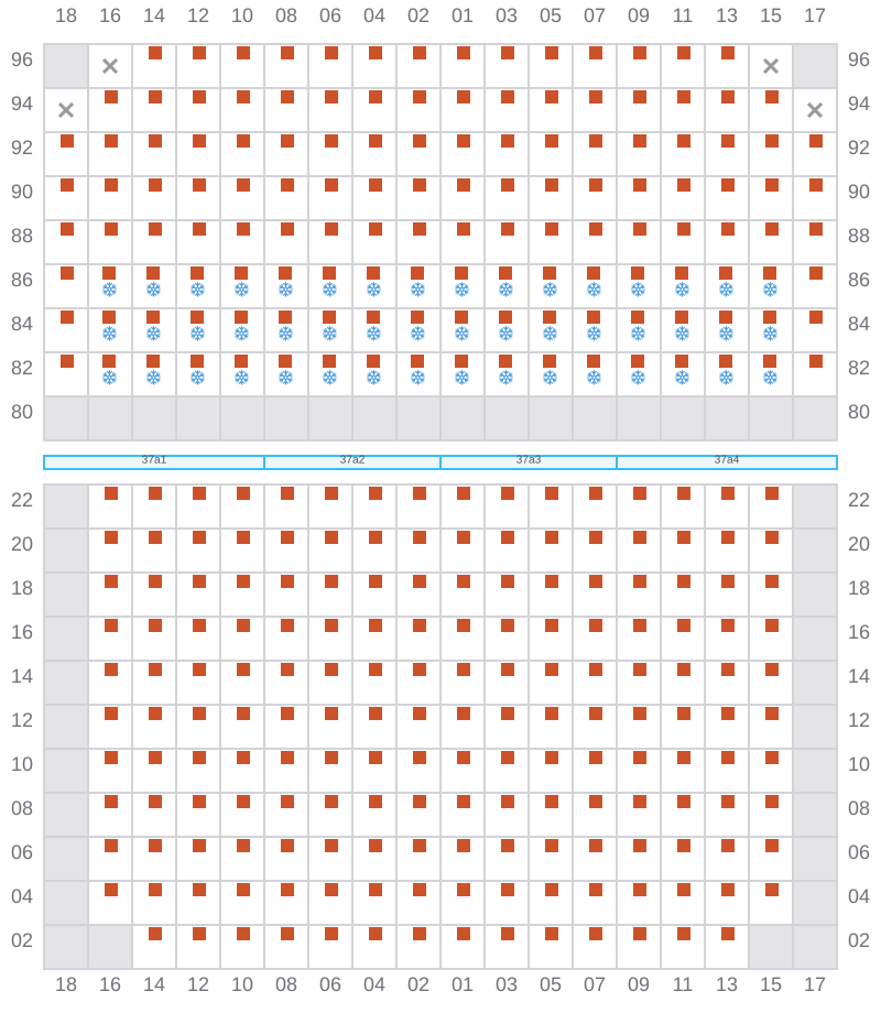 Bay 039 view and slots of APL DUBLIN