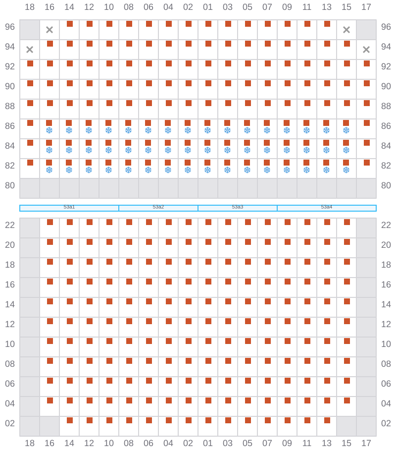 Bay 055 view and slots of APL DUBLIN