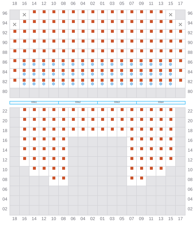 Bay 071 view and slots of APL DUBLIN