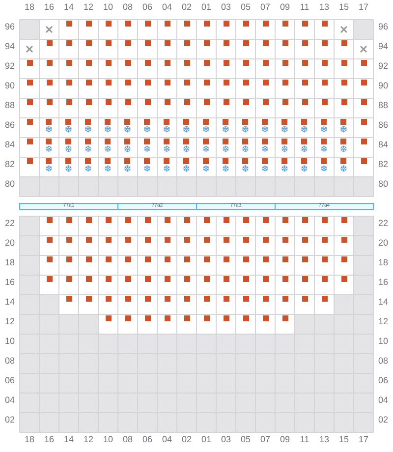 Bay 079 view and slots of APL DUBLIN