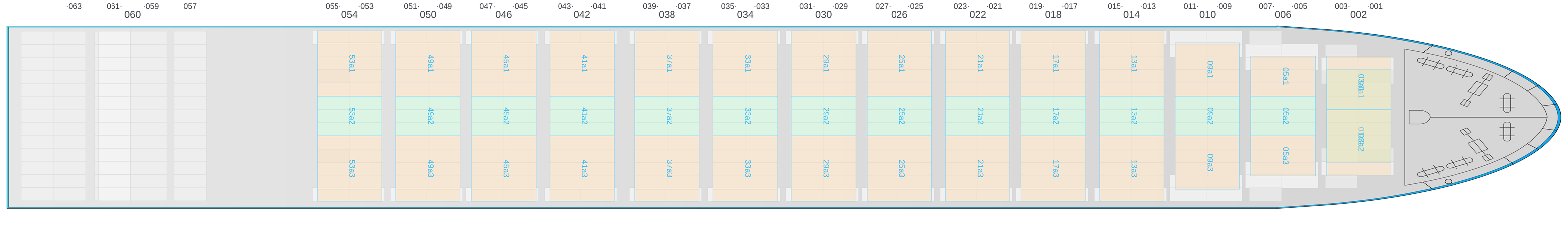 Deck view of DUBLIN EXPRESS