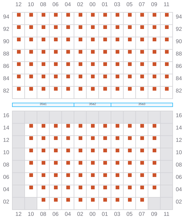 Bay 035 view and slots of AITOLIKOS