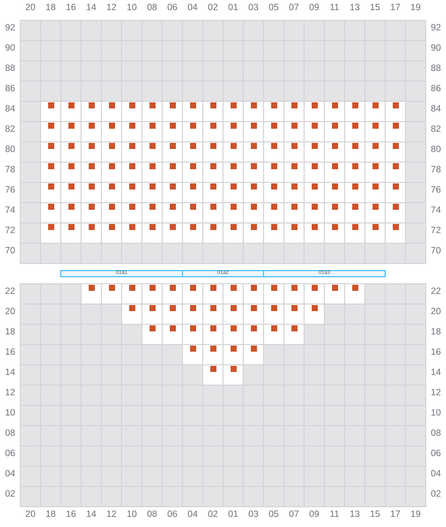 Bay 003 view and slots of AL JASRAH