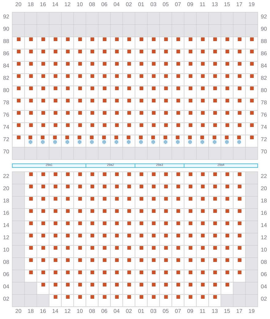 Bay 031 view and slots of AL JASRAH