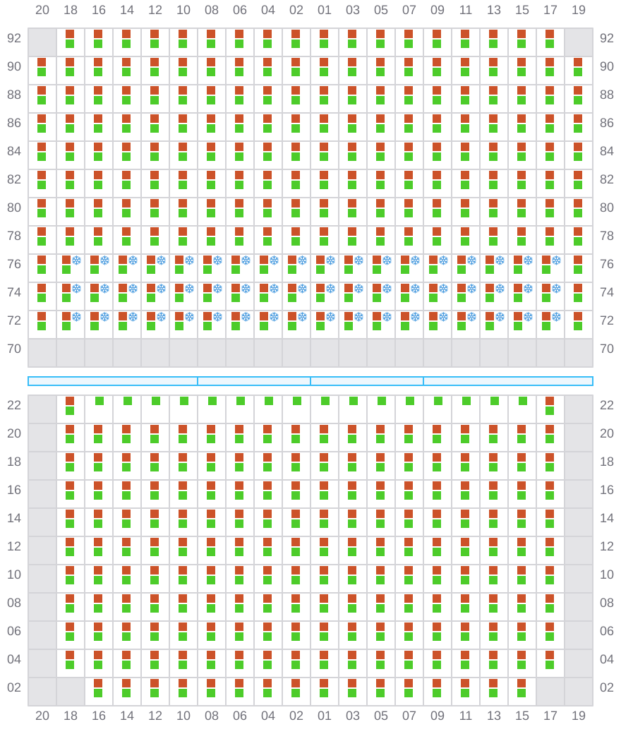 Bay 037 view and slots of AL JASRAH