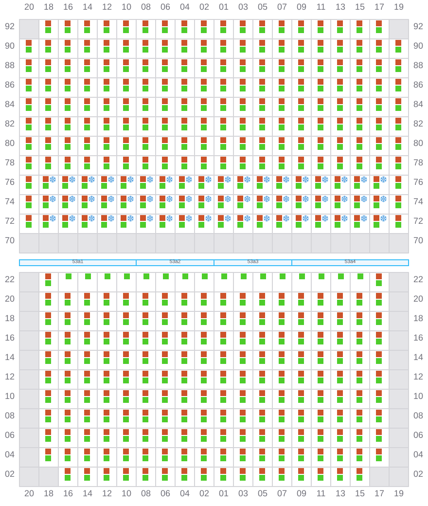 Bay 053 view and slots of AL JASRAH