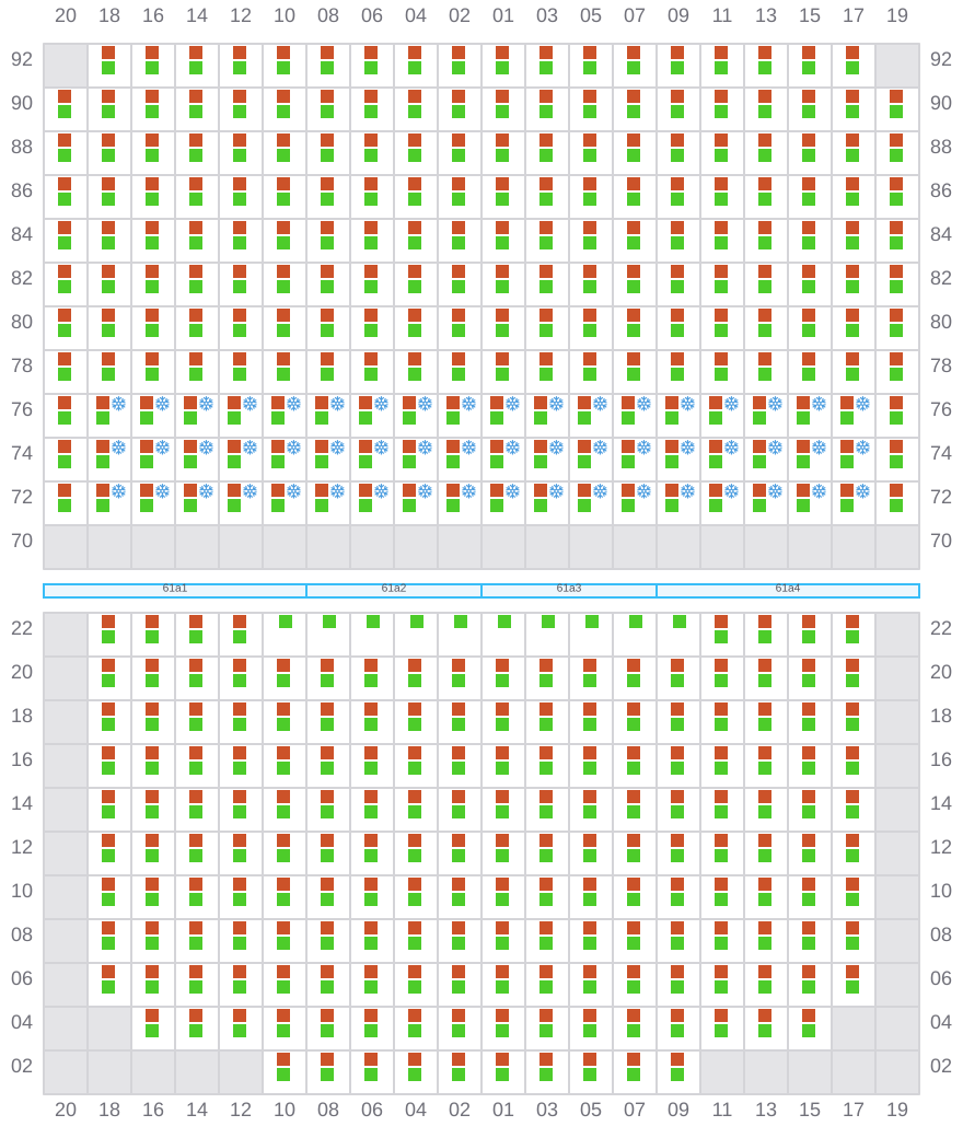 Bay 061 view and slots of AL JASRAH