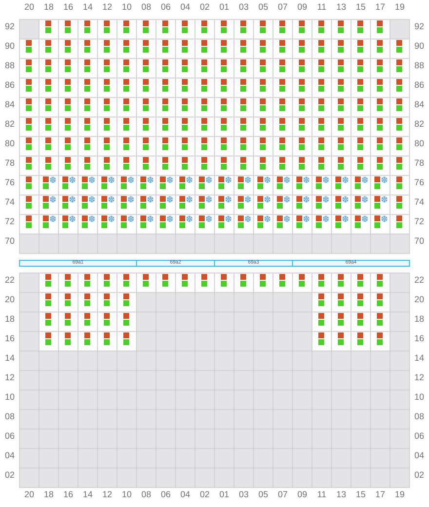 Bay 069 view and slots of AL JASRAH