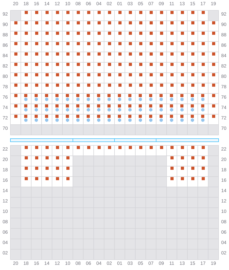 Bay 071 view and slots of AL JASRAH