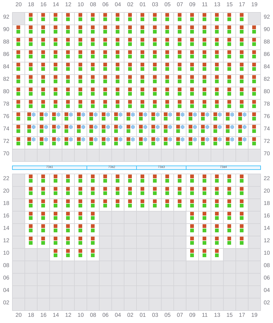 Bay 073 view and slots of AL JASRAH