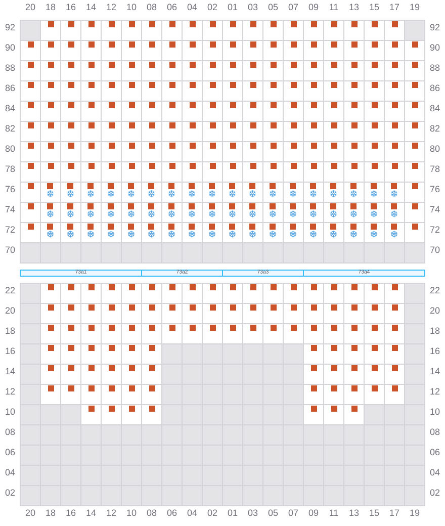 Bay 075 view and slots of AL JASRAH