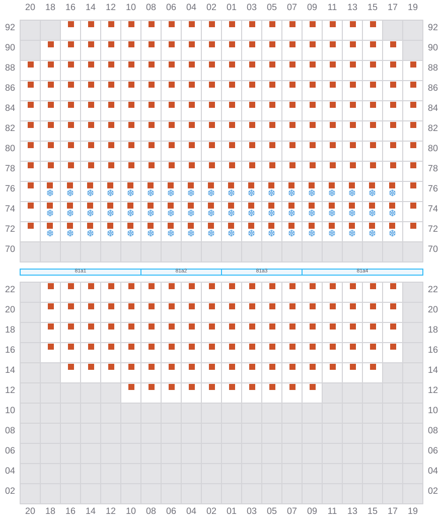 Bay 083 view and slots of AL JASRAH