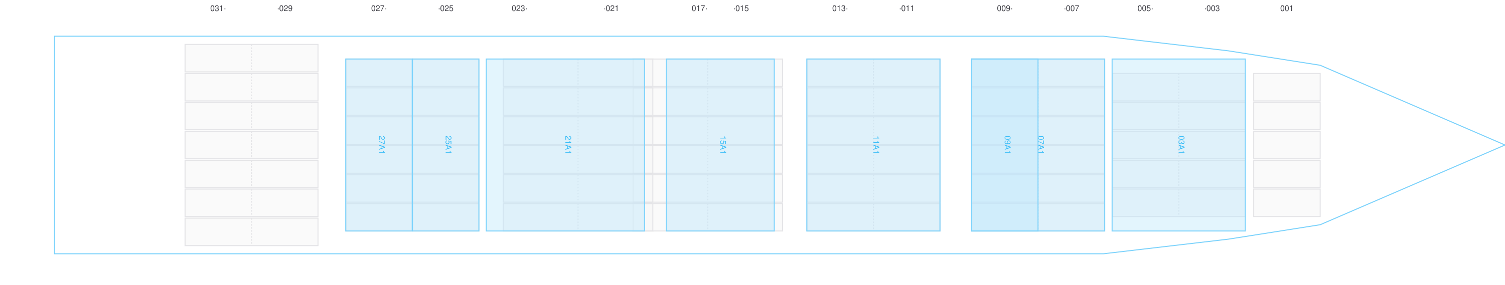 Deck view of MEDKON NLS