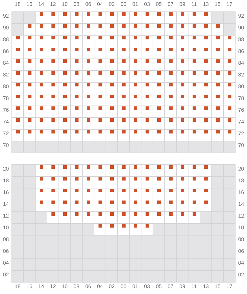 Bay 067 view and slots of EVER FAVOR