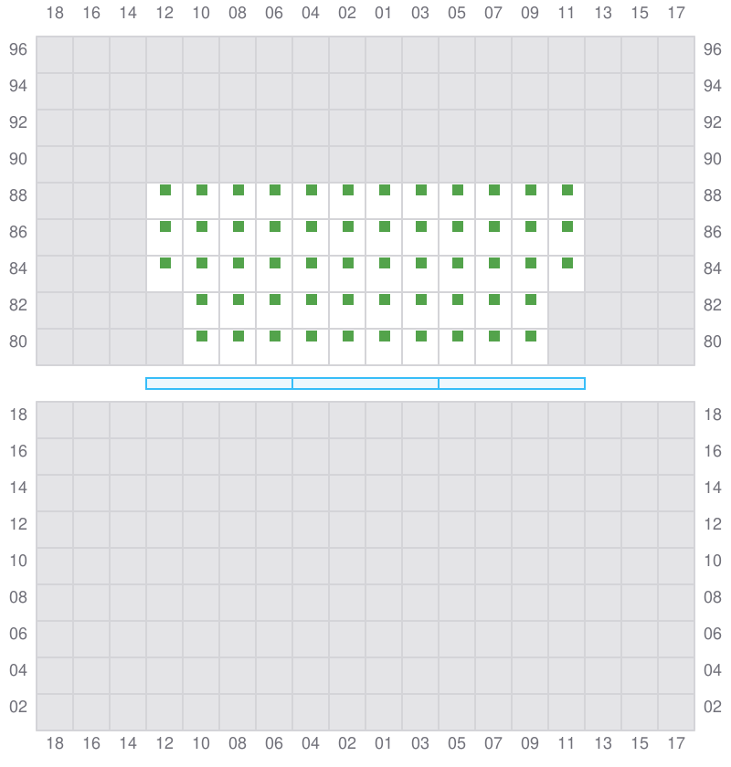 Bay 003 view and slots of EVER LAWFUL
