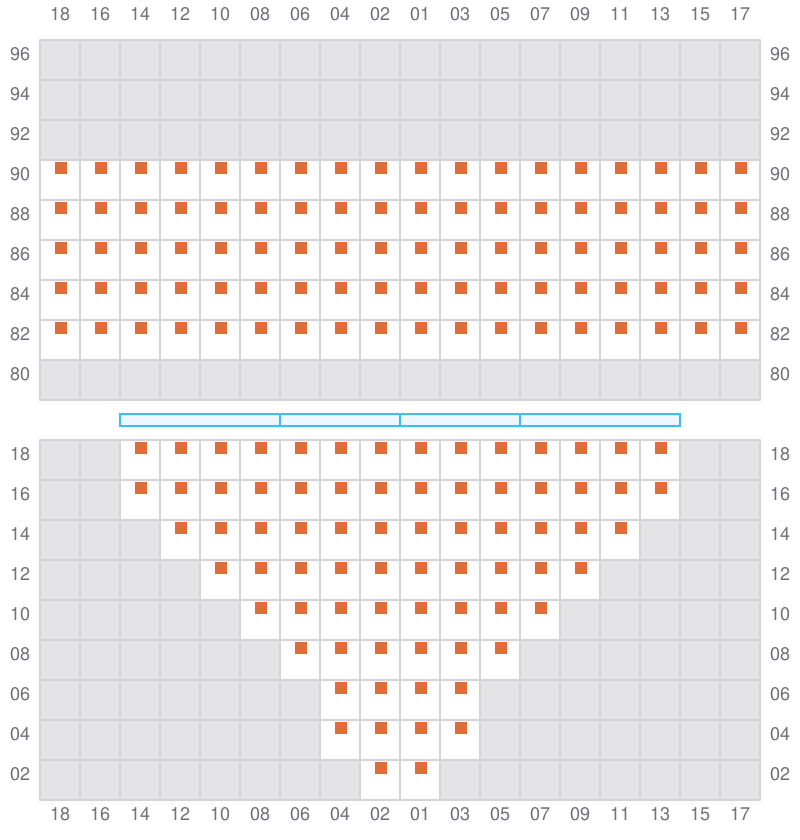 Bay 009 view and slots of EVER LAWFUL