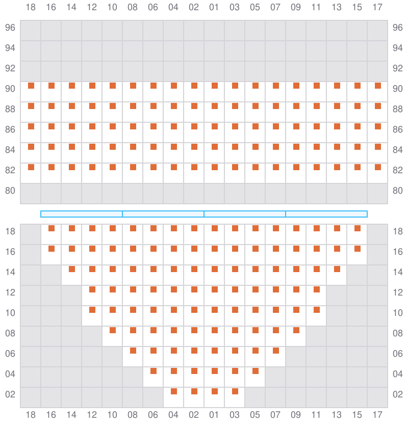 Bay 013 view and slots of EVER LAWFUL