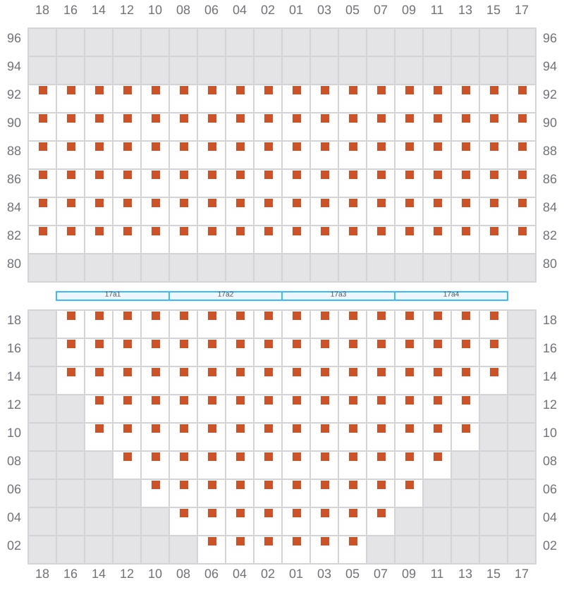 Bay 017 view and slots of EVER LAWFUL