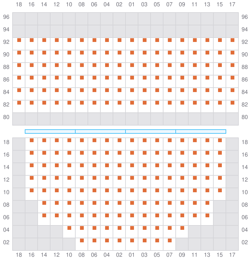 Bay 021 view and slots of EVER LAWFUL