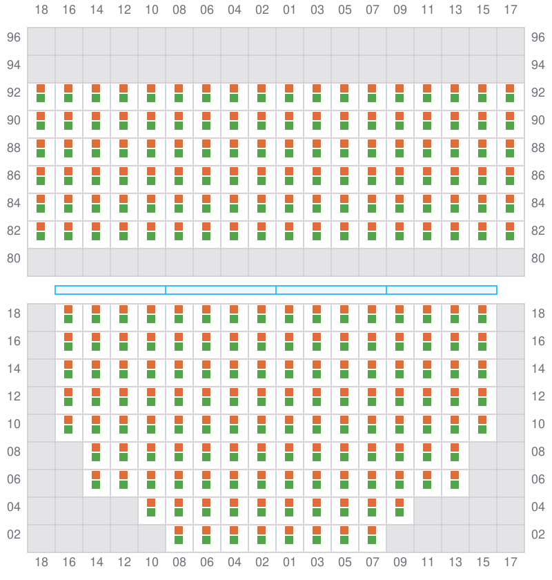Bay 023 view and slots of EVER LAWFUL