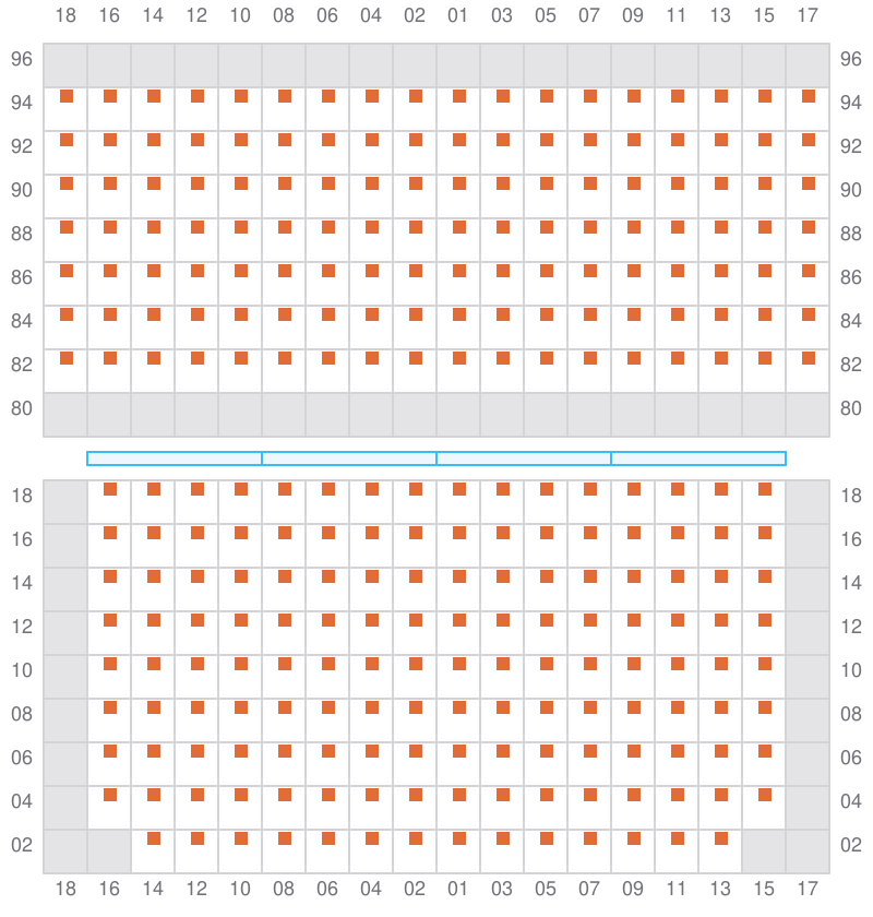 Bay 033 view and slots of EVER LAWFUL