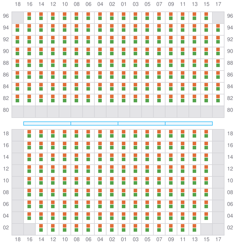Bay 051 view and slots of EVER LAWFUL