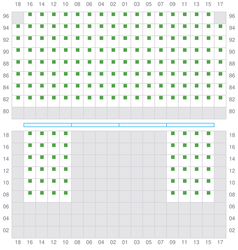Bay 059 view and slots of EVER LAWFUL