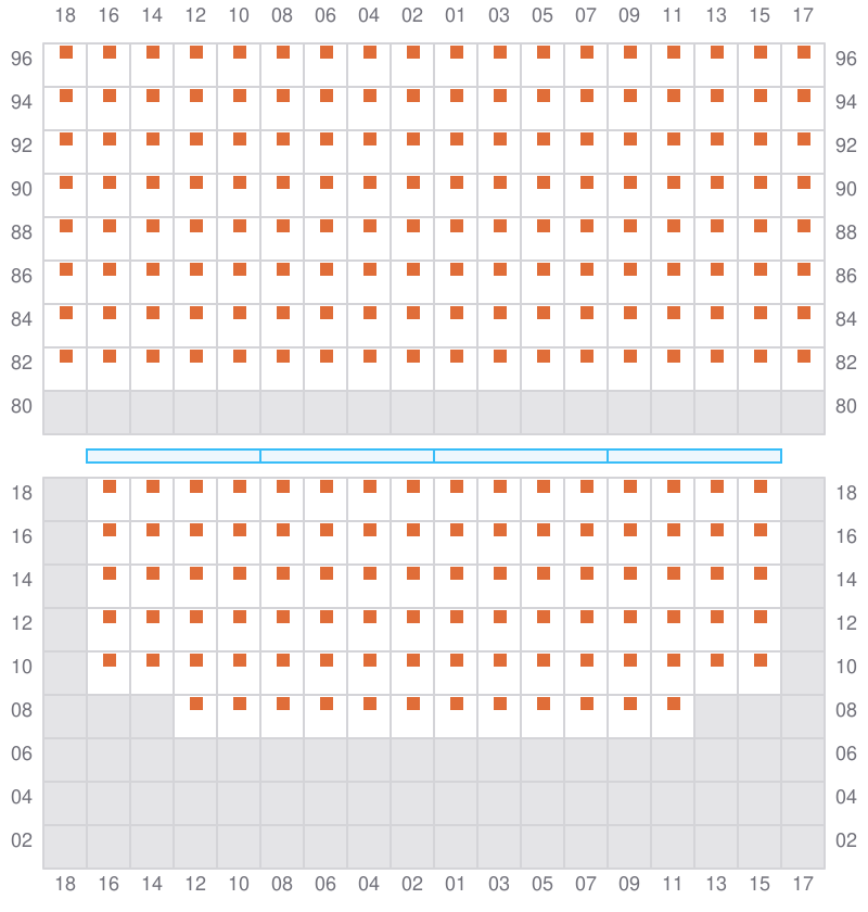 Bay 061 view and slots of EVER LAWFUL