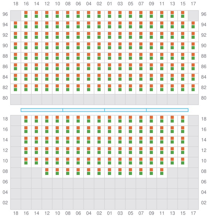 Bay 063 view and slots of EVER LAWFUL