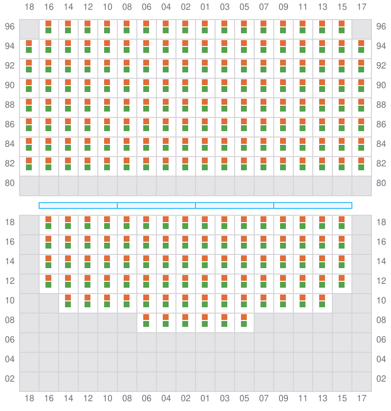Bay 067 view and slots of EVER LAWFUL