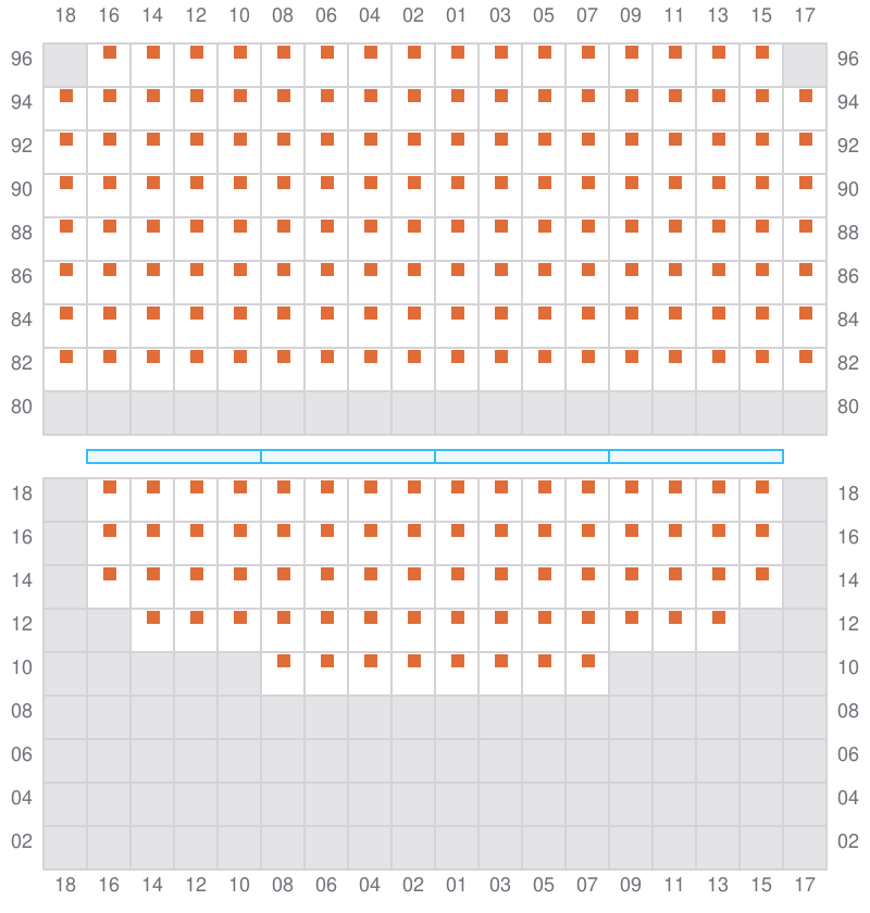 Bay 069 view and slots of EVER LAWFUL